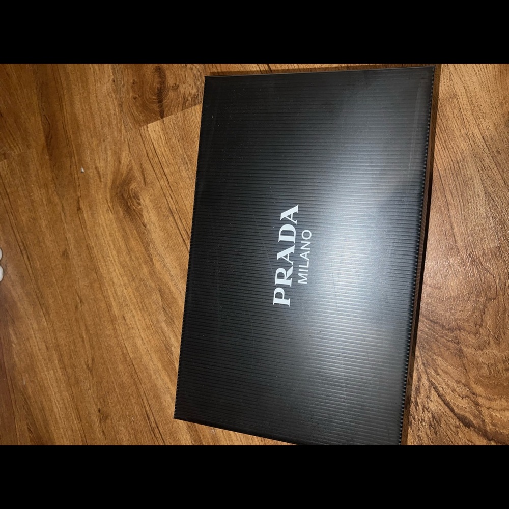 Prada Downtown Leather Sneakers - Picture 10 of 12